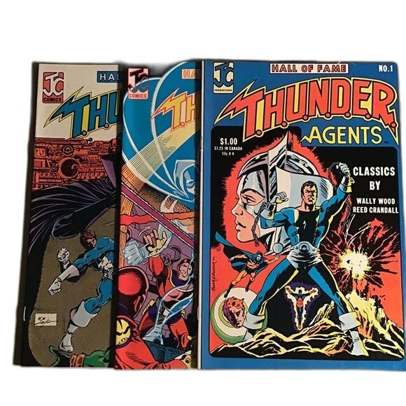 Hall of Fame T.H.U.N.D.E.R. Agents 1-3 Complete Set - Picture 1 of 1